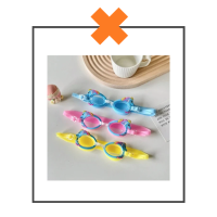 Duikbril zeepaardje geel